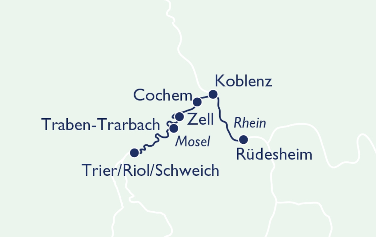 Goldener Herbst an Rhein und Mosel