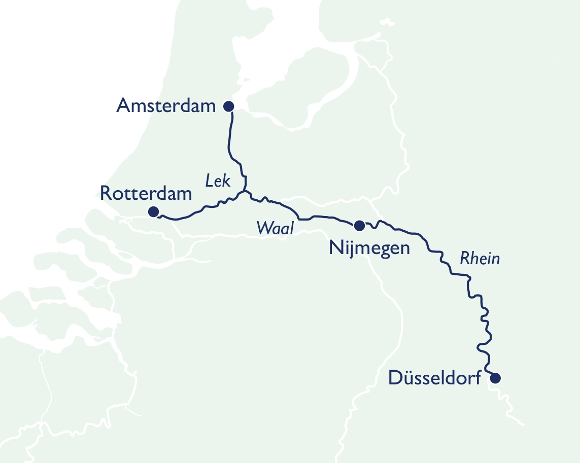Kurztour mit Rotterdam & Amsterdam | Lady Diletta