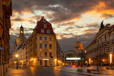 Silvester in Dresden