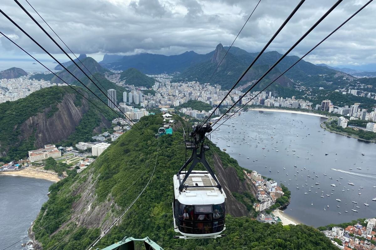 Die Seilbahn in Rio de Janeiro