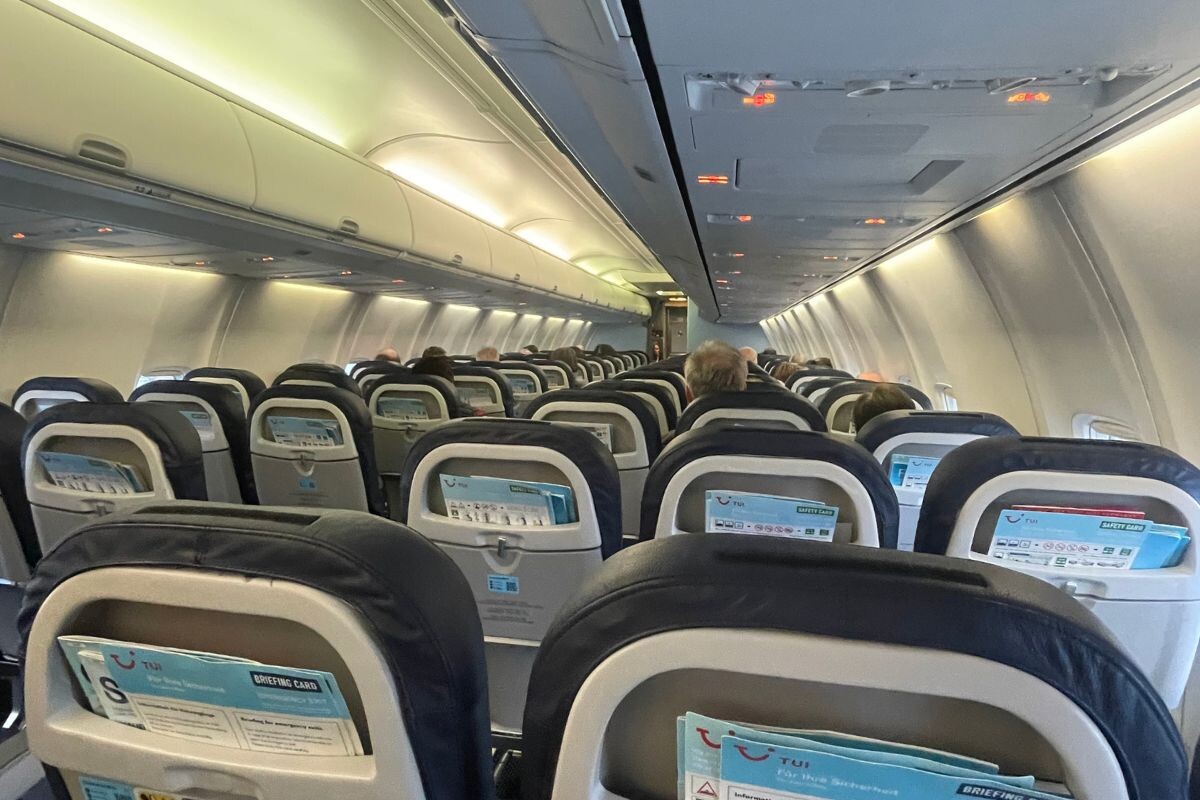 Abflug am Paderborner Flughafen