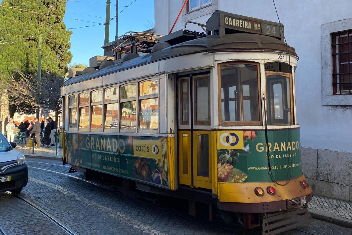 Strassenbahn in Lissabon