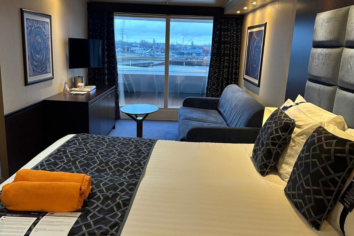 Kabine auf der MSC Preziosa