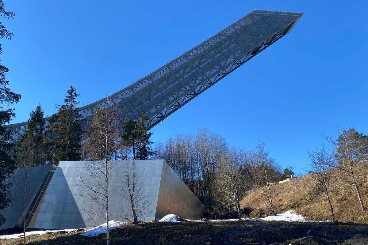 Skisprungschanze in Oslo