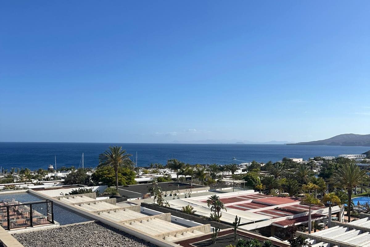 Der Ausblick von dem Costa Calero