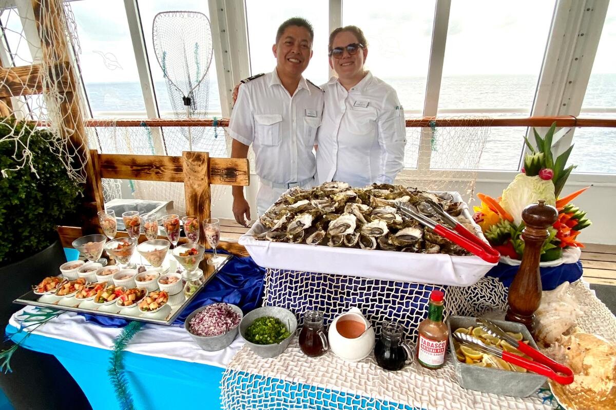 Frühschoppen auf der MS Artania