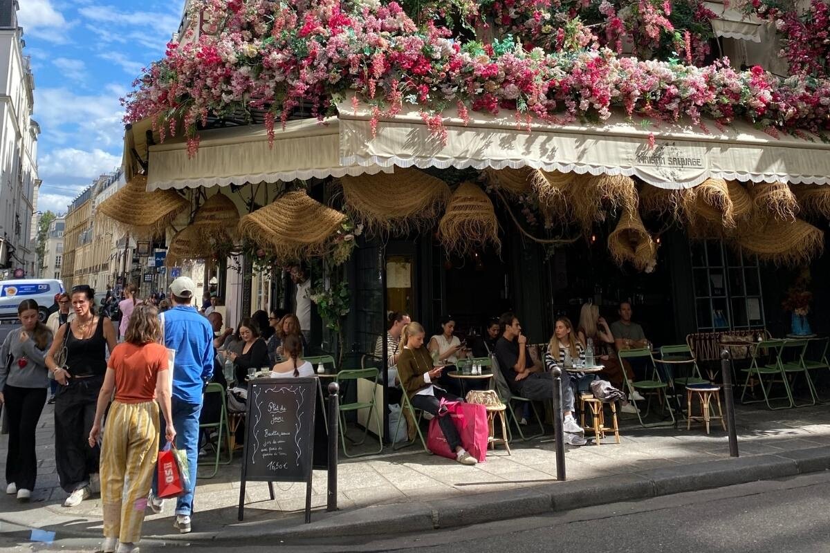 Straßencafé in Paris